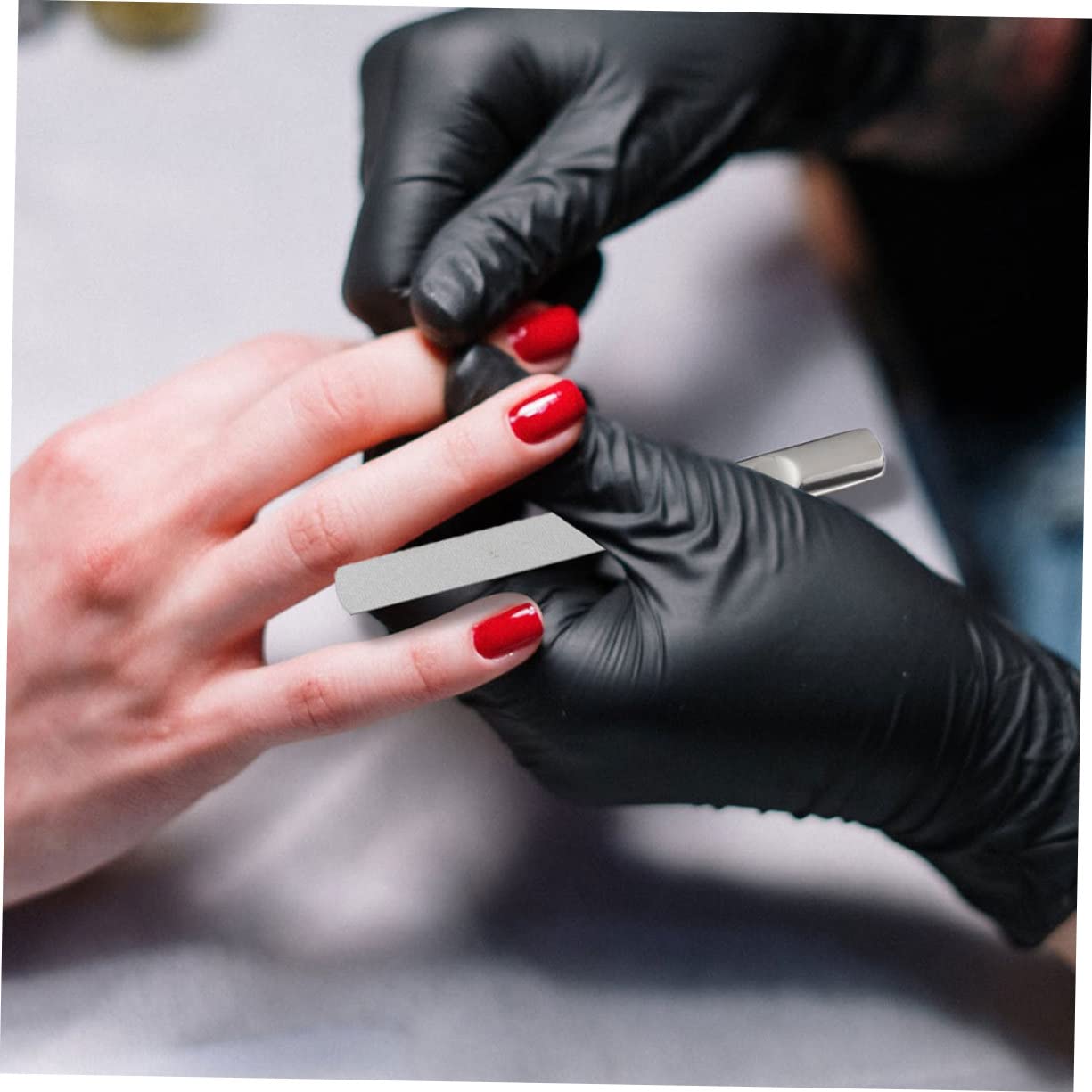 FRCOLOR 6sets Unghie Inossidabile Con Custodia Utensili Per Manicure e Pedicure Resistente e Facile Usare Per Unghie e