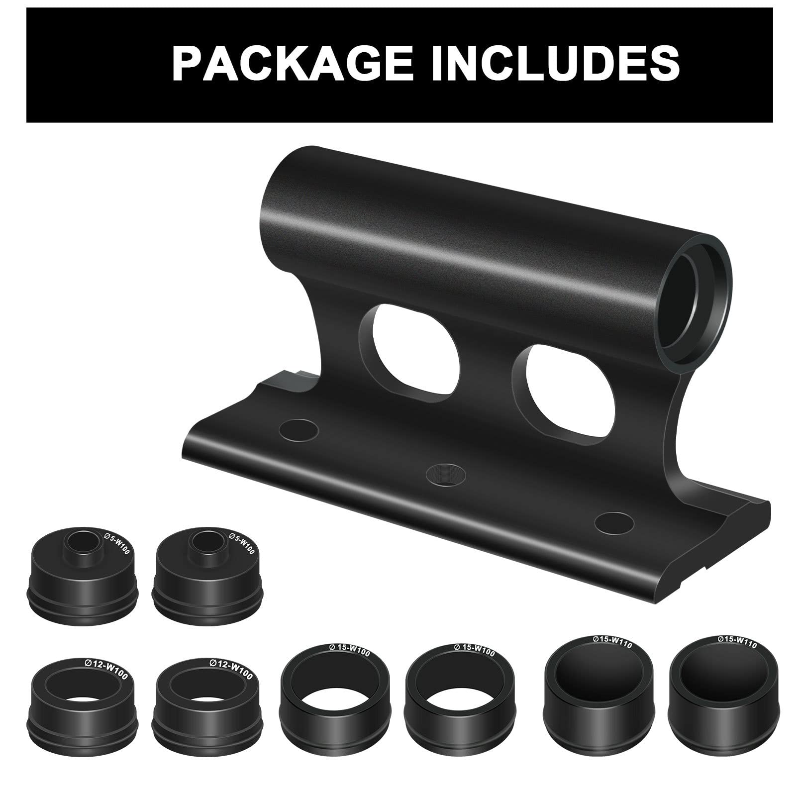 Porte-bagages Fourche Vélo Adsfvs En Aluminium 22x14cm - Fixé Latéralement, 204g, Trois Points D'attache