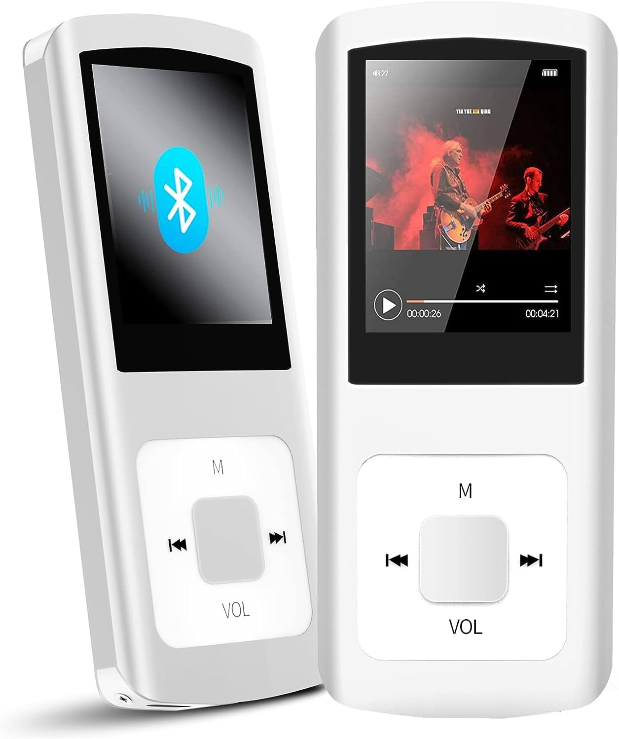 MP3 Player, MP3 Players with Bluetooth,Frehovy Music Player with 16GB Memory SD Card