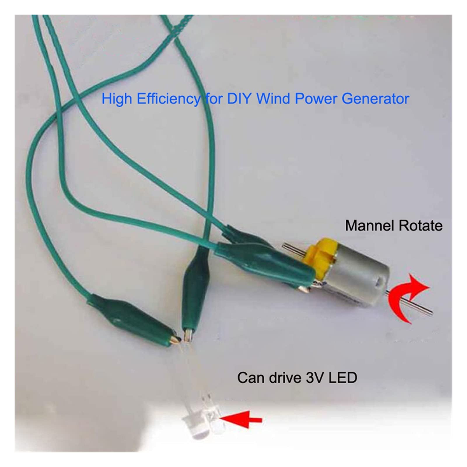 Micro Motore 130 Ad Alta Velocità – DC 12V 13300 RPM – Coppia Grande – Diametro Albero 2mm – Per Modellismo Fai Da Te - 5