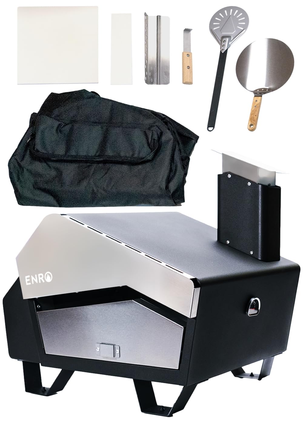 Amazon.co.jp: ENRO ポータブル ピザ窯 窯焼マスター【お庭やキャンプ  