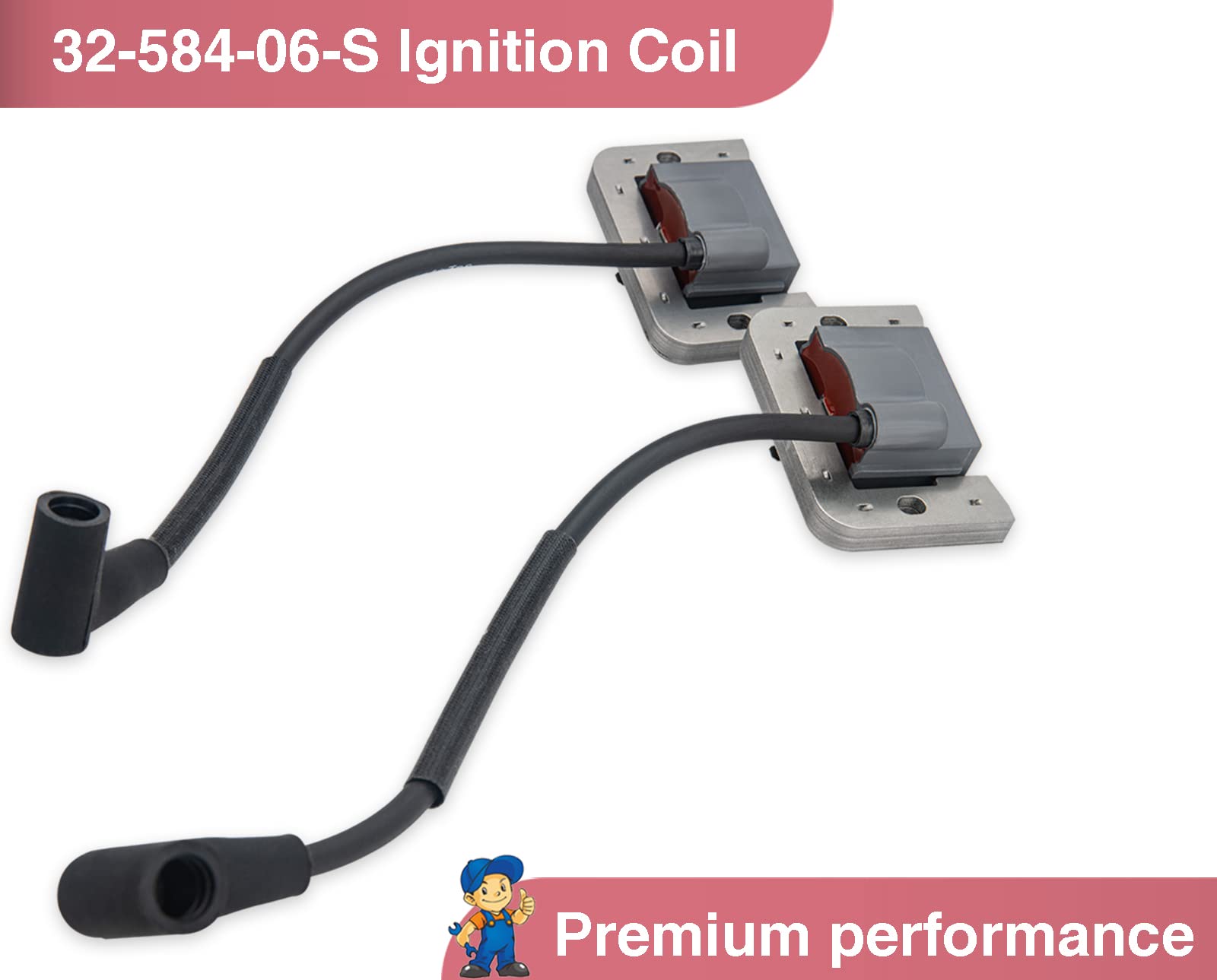 Amazon.com: 32-584-06-S Ignition Coil Replace 32 584 06-S 3258406s