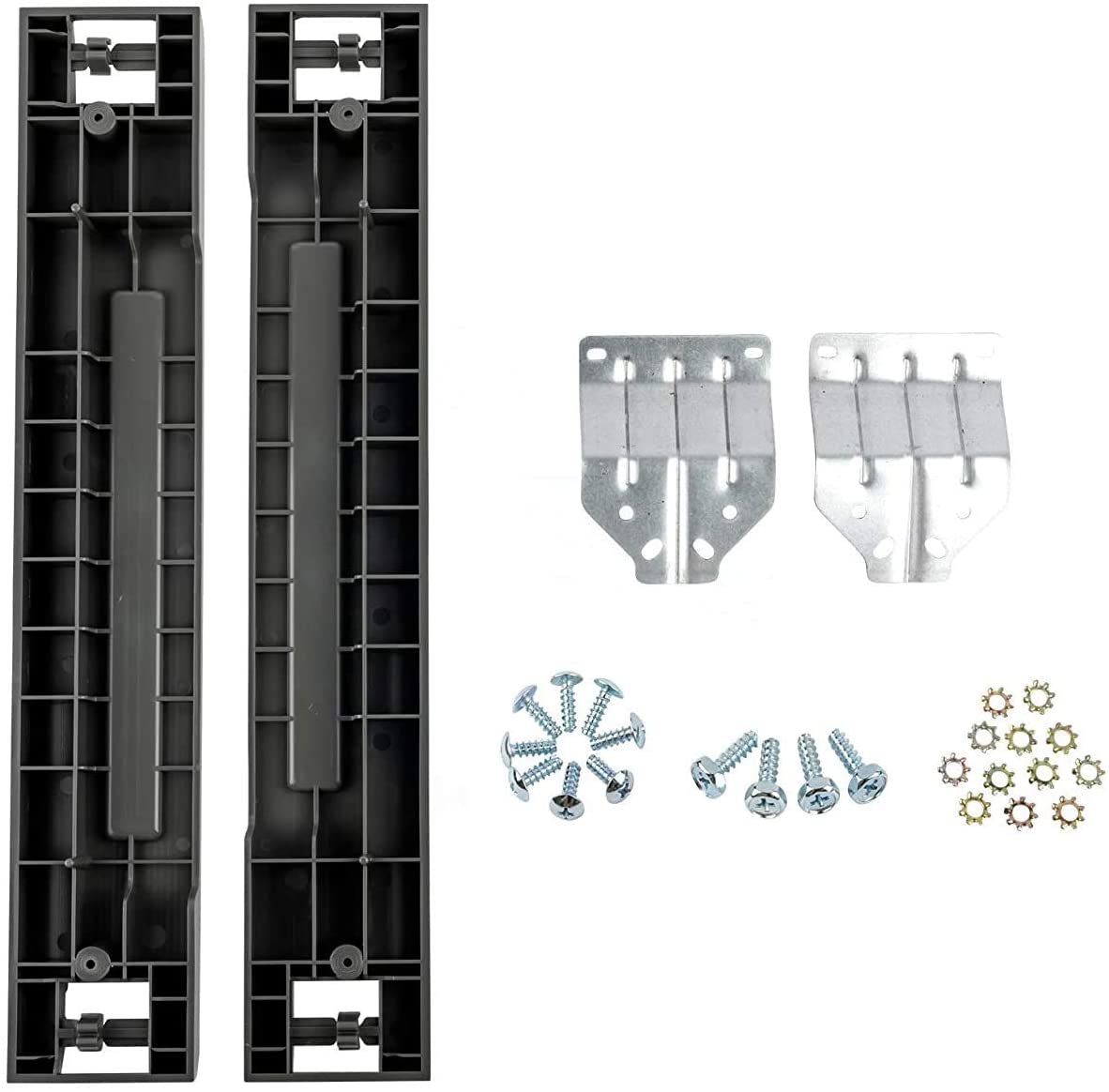 UPGRADED Lifetime Appliance SKK-8K, SKK8K Stacking Kit Compatible with Samsung Washer & Dryer - 27" Front Load Laundry