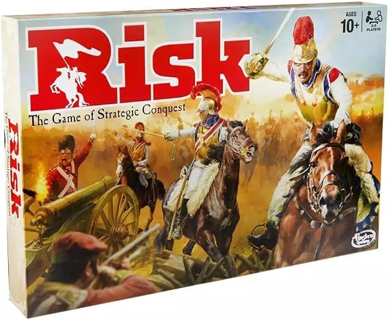 Hasbro Gaming Risk Game Board, 2 Players
