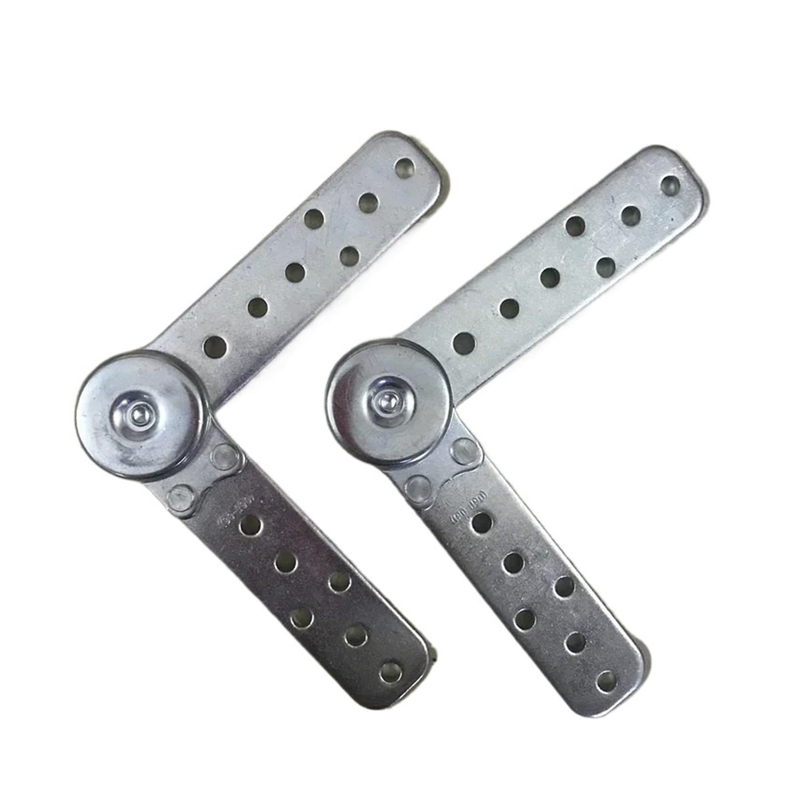 2 Stück Klappwinkelscharniere, Schwarz | Einstellbarer Verbindungsmechanismus. for Sofa, Kopfstütze & Möbel.
