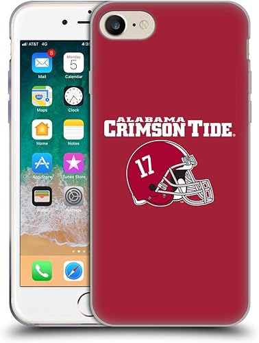 Miniatura 362 de Head Case Designs Funda de gel con logotipo oficial de la Universidad de Alabama UA [protección de grado militar] compatible con Apple iPhone 11