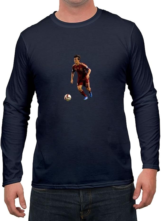 Men David Silva Custommade Unique Cotton Navy Men David Silva Custommade Unique Cotton Navy