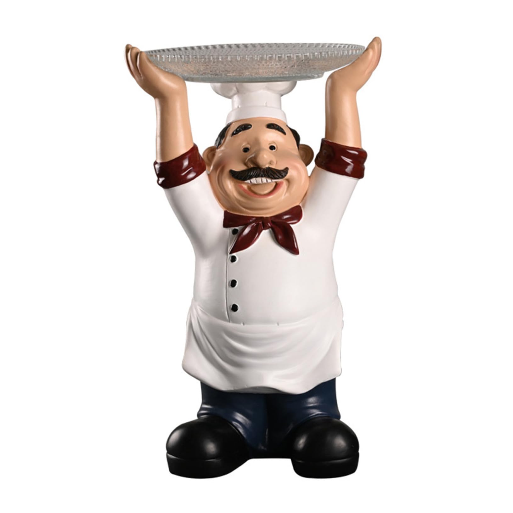 ABOOFAN 1 Pc Artigianato in Resina Display Portachiavi Per Ingresso Arredamento Ornamento Da Chef Espositore Decorazione Della Tavola Di Nozze Camera Decorazioni Per La Tavola Casa