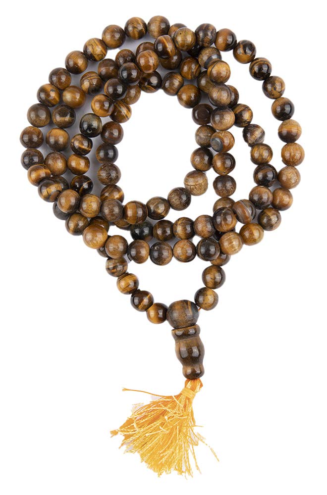 Soul Karma Tiger Eye Jaap Mala 108 Beads Guru Bead Desertcart