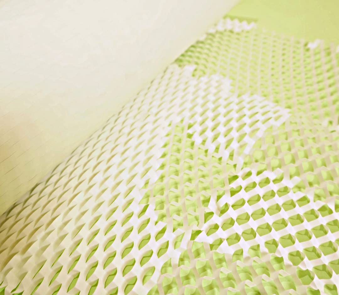 EcoCushion Honeycomb Paper Roll | Paper Bubble Wrap | 50M x 15" Roll | Eco-friendly Packaging | Expandable upto 75M | Eco Friendly Bubble Wrap in White