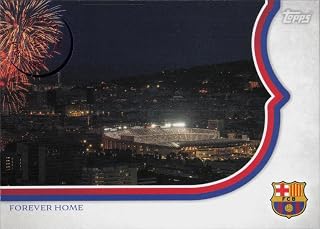 2024-25 TOPPS FC BARCELONA 125 YEARS ANNIVERSARY FOREVER HOME #FH-3 CAMP NOU FC BARCELONA SOCCER OFFICIAL TRADING CARD OF SOCCER