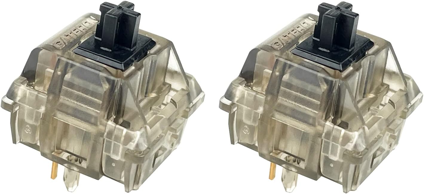 Gateron Black Ink V2 Pro Interruptores Prelubricados De 5 Pines RGB