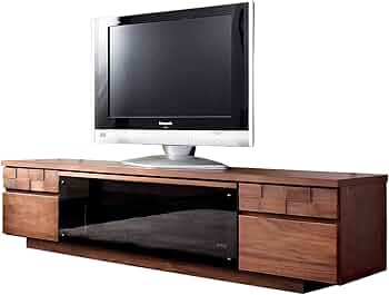 Amazon｜タンスのゲン 【完成品】 日本製 テレビ台 幅180cm 無垢材使用