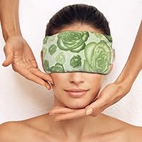 Vista 2 de Almohada de ojo de bambú dolorosa de linaza con lavanda, lila de felpa floral