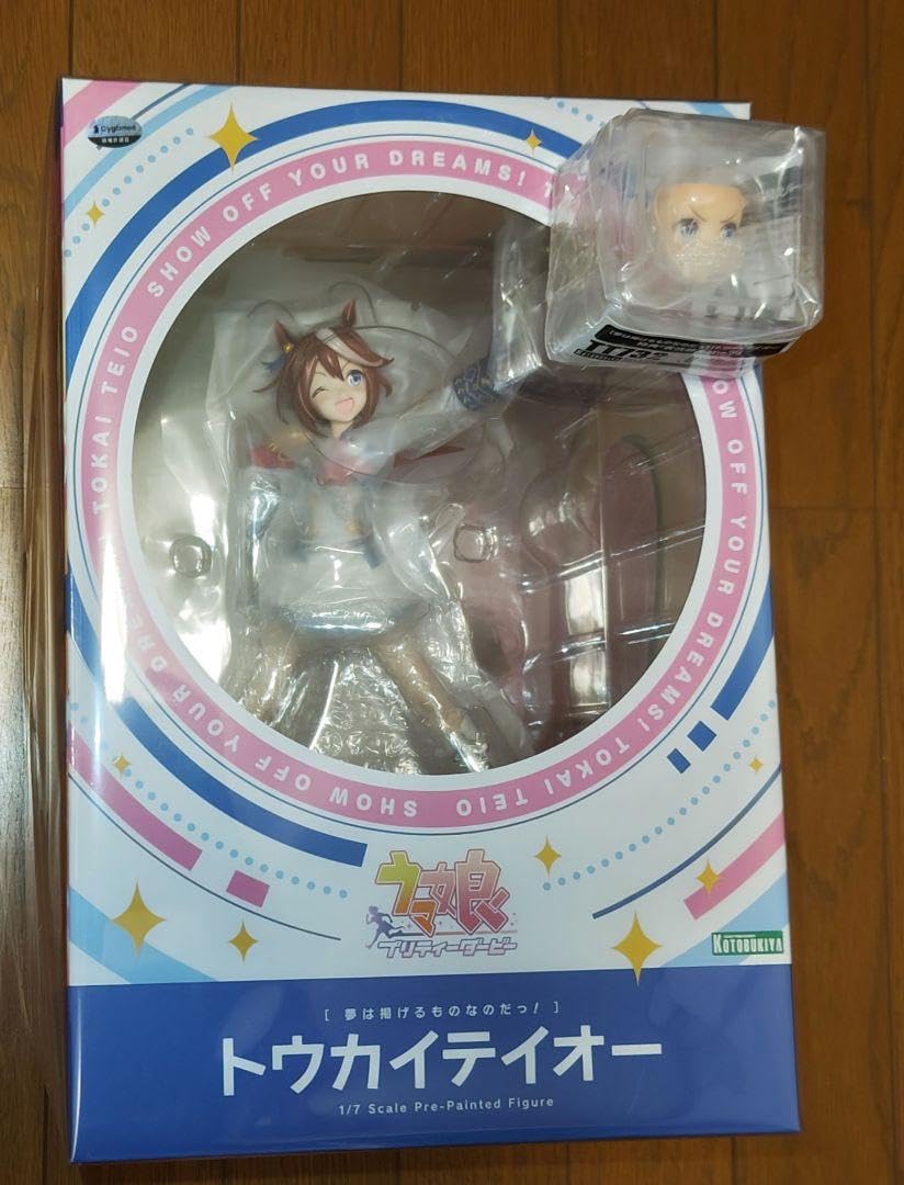 トウカイテイオー フィギュア 交換用顔パーツ付き トウカイテイオー フィギュア 交換用顔パーツ付き