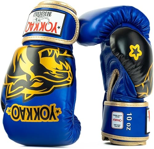 Miniatura 2 de YOKKAO Guantes de boxeo Muay Thai transpirables de diseño Guantes de entrenamiento y combate de cuero premium para hombres y mujeres Guantes de