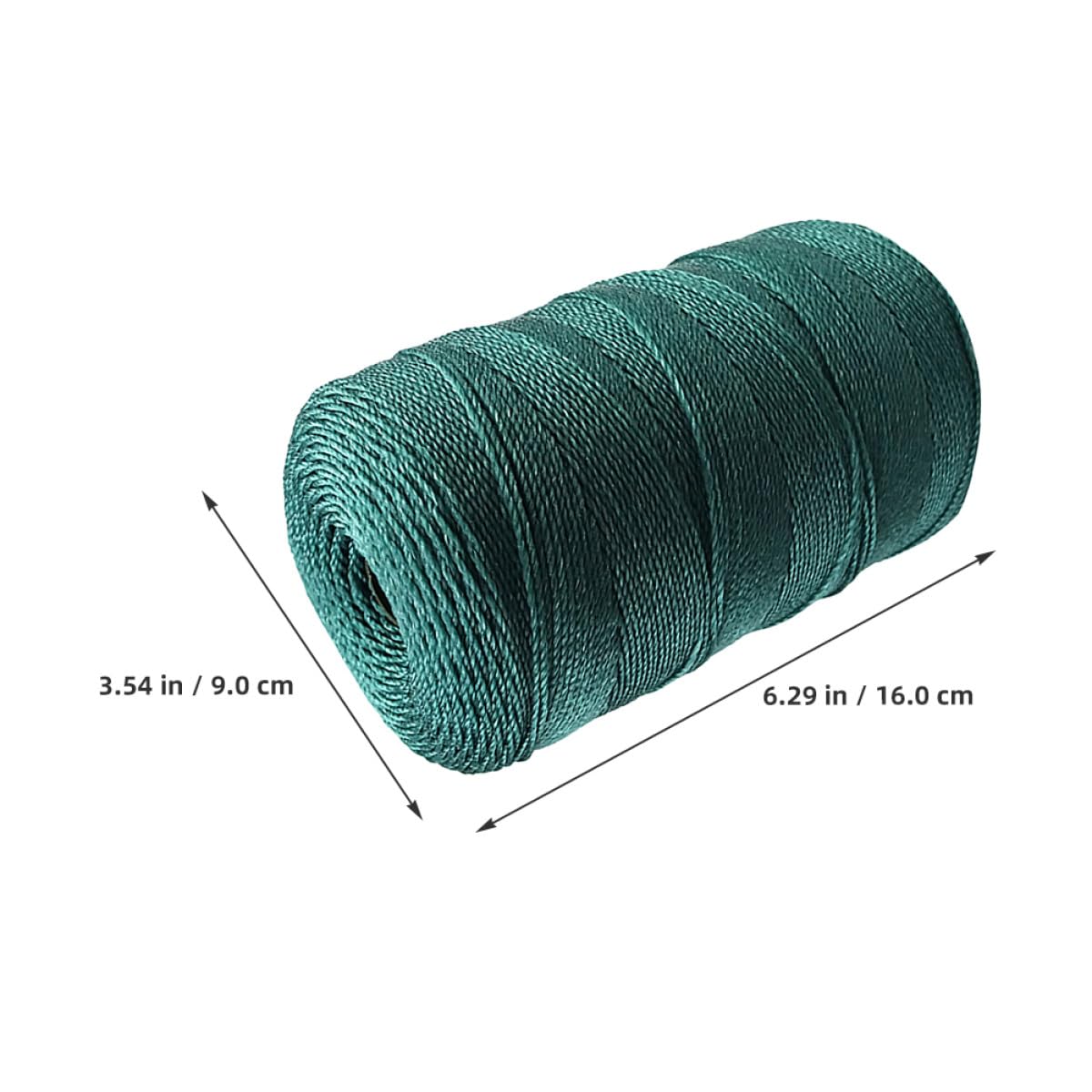 VOSAREA Cuerda de Hilo de Nailon Trenzada 6 Hilos 2 Piezas para Reparación de Redes Pesca en Agua Dulce y Salada, Resistente y Multifuncional para Pesca y Sujeción en Exteriores