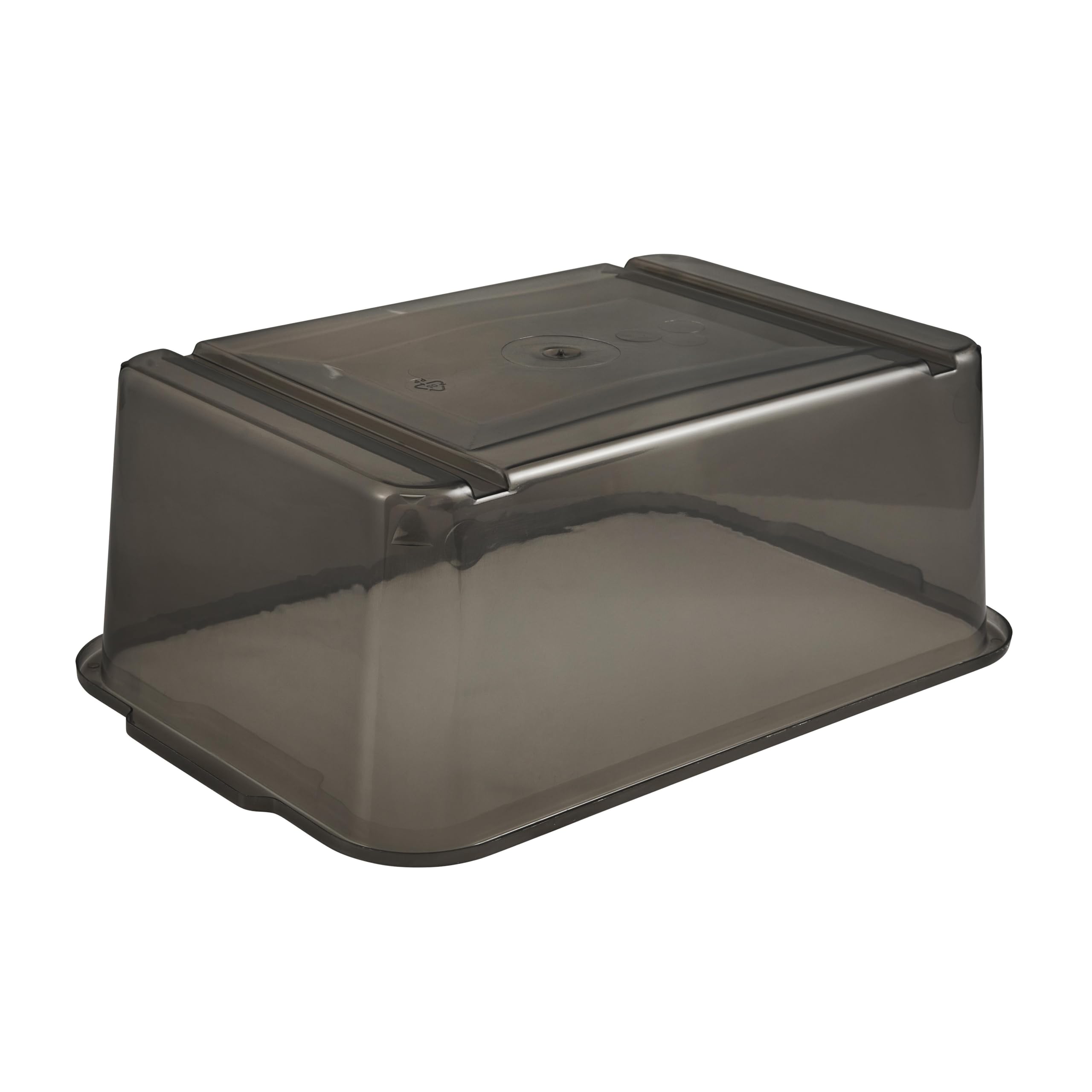 Boîte De Rangement Keeeper Wilma 4,5L - Plastique Robuste Crystal Grey 30x20x11 Cm