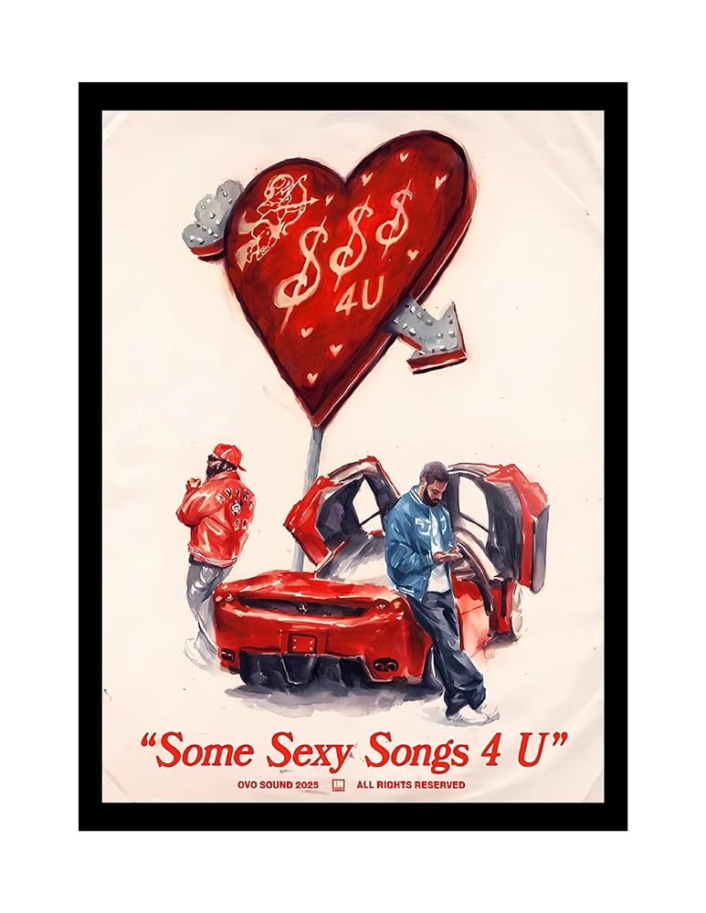 Drake & Partynextdoor Poster Some Sexy Songs 4 U Album Cover