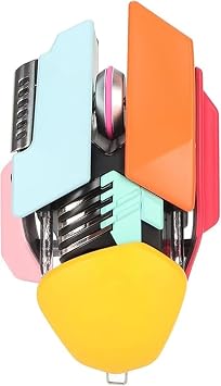 Wireless Mouse, Silent 5 RGB Light Mode 3 Modes Adjustable DPI Mouse USB Gaming Mouse, PC Specific