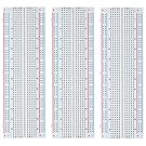 ELEGOO 3pcs Breadboard 830 Point Solderless Prototype PCB Board Kit for Arduino Proto Shield Distribution Connecting Blocks