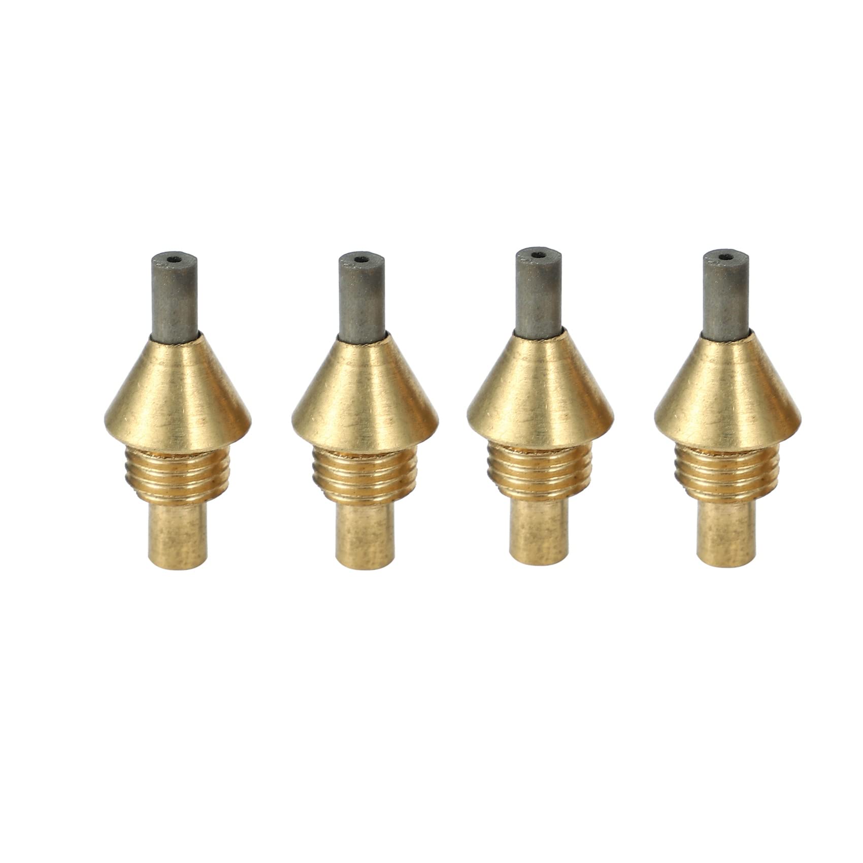 4 StüCke Sand Strahl ZubehöR Airbrush Nib DüSe Messing Sand Strahlen Stift mit ZubehöR