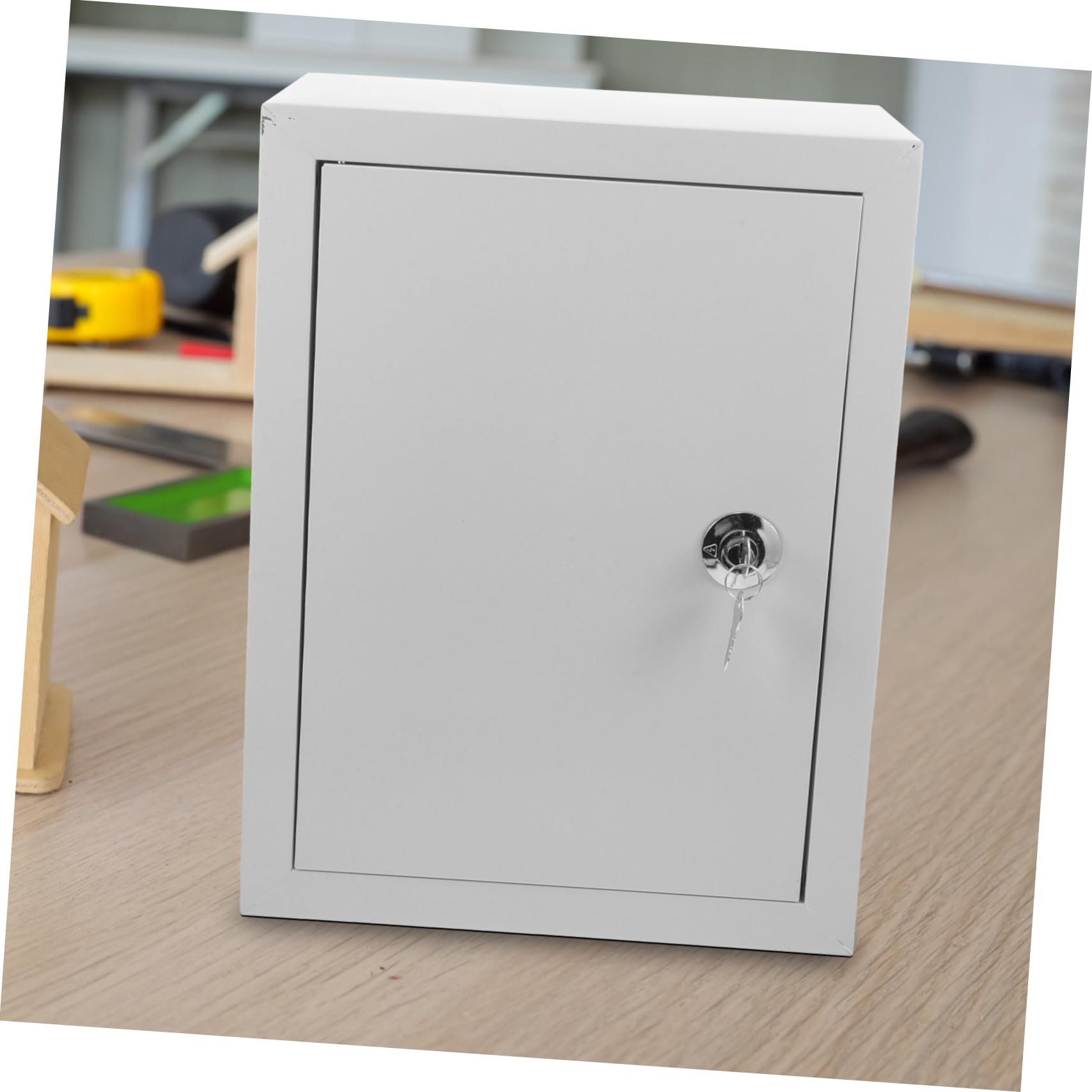 Caja Eléctrica Resistente Intemperie de Aluminio Plata | Montaje en Pared, Protección contra Salpicaduras y Polvo, Uso Comercial E Industrial, para Distribución Eléctrica