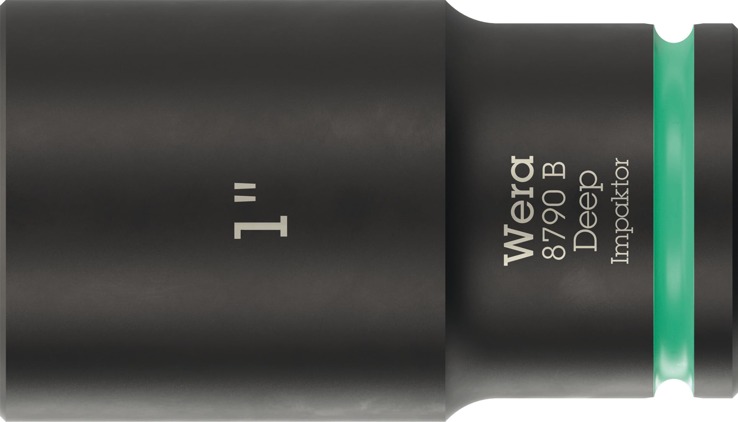 Wera Multicolour 8790 B Impaktor Deep Socket With 3/8" Drive, 1" X 63 Mm