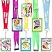 Juvale 12 Pack Student Classroom Hall Passes with Lanyards for Teachers, 6 Destinations, 2.3 x 3 Inches