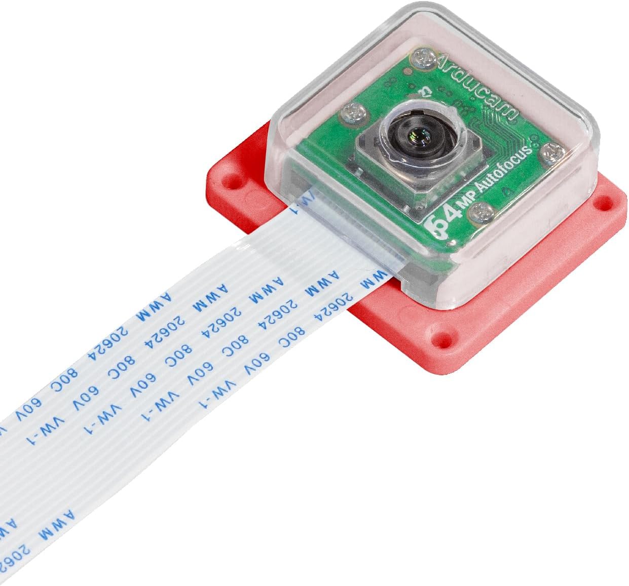 Arducam Raspberry Pi Camera Module with Case, 64MP Autofocus Camera with ABS Shell, Compatible with Raspberry Pi 4/3/2/Zero/W/Zero WH