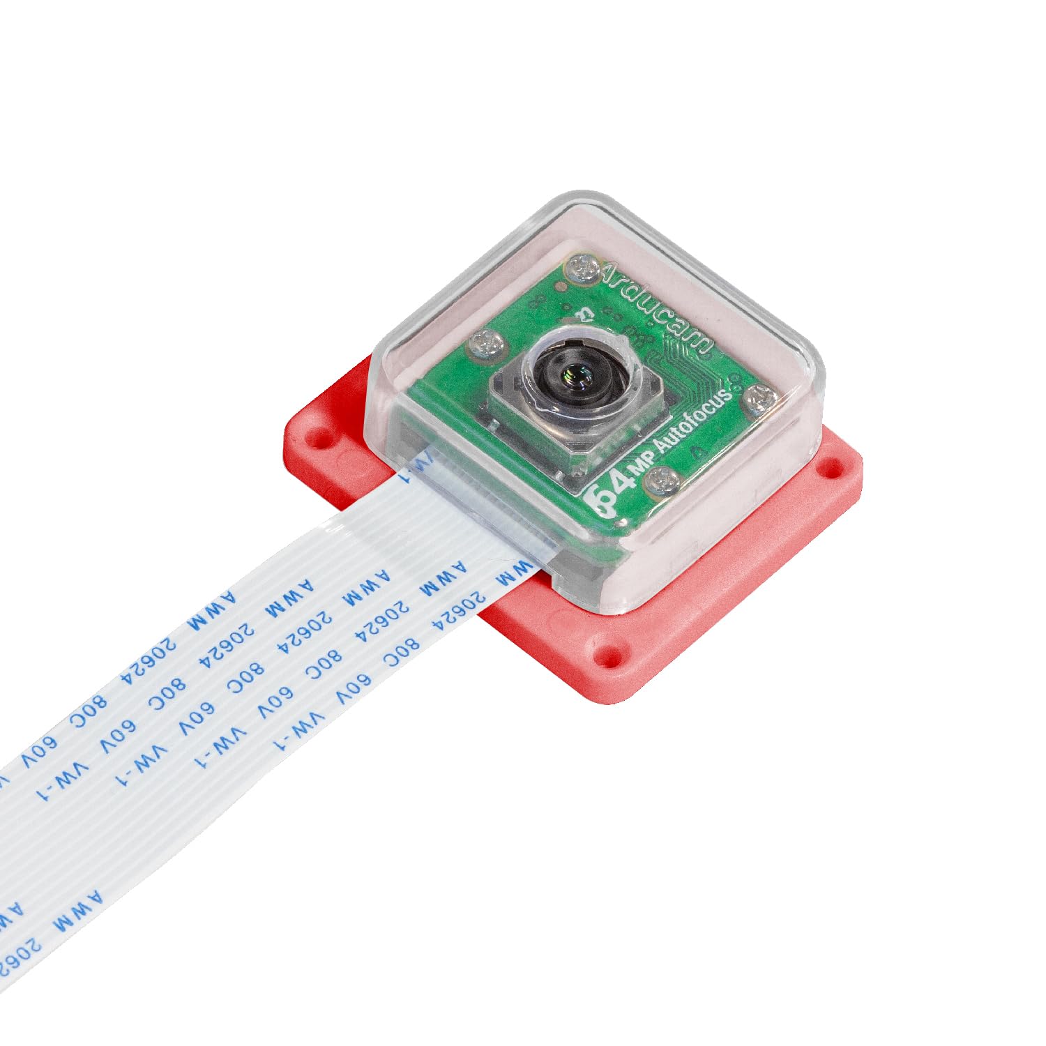 Arducam Hawkeye for Raspberry Pi Camera Module with Case, 64MP Autofocus Camera with ABS Shell, Compatible with Raspberry Pi 5/4/3/2/Zero/W/Zero WH