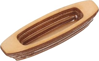 VANZACK Wooden Boat Decor Miniature Model Natural Wood Fishing Boat Craft for Fish Tank Micro Landscape Scene Office Decor Home Centerpiece for Any Occasion
