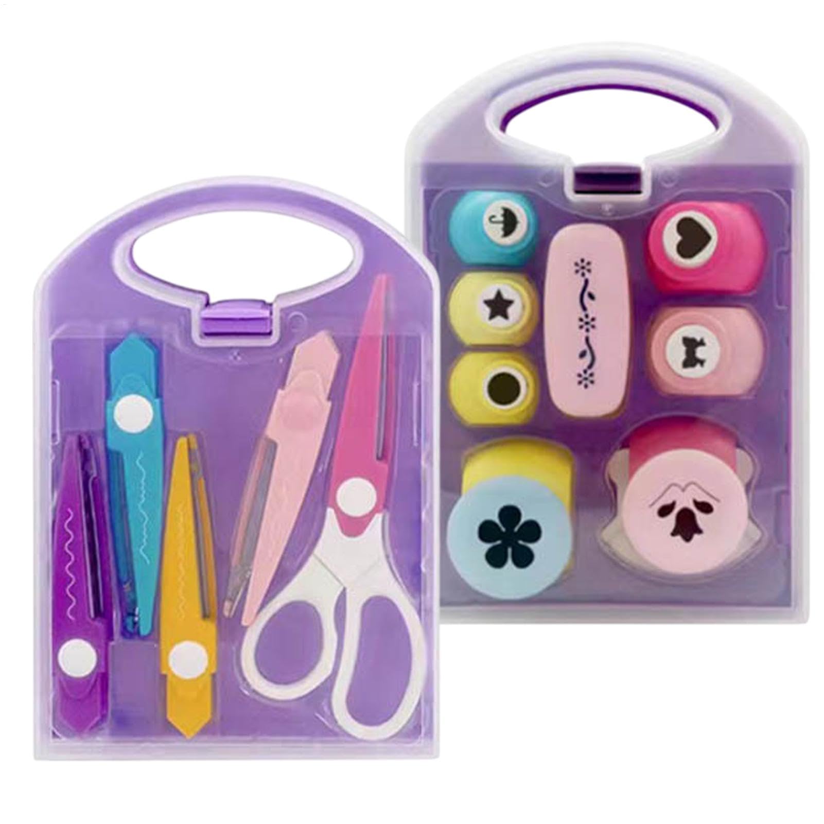 Perforadoras Para Manualidades En Papel Set De Máquina De Relieve Para