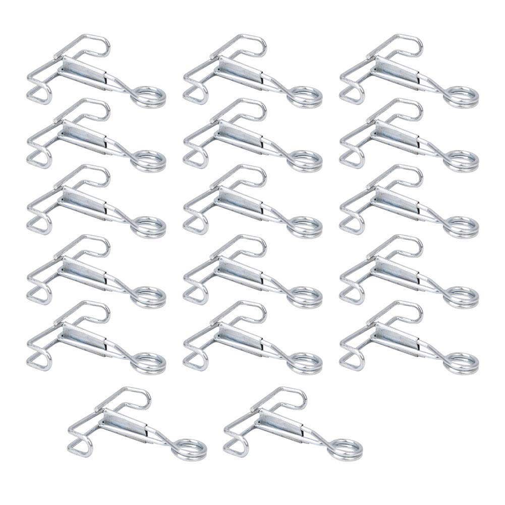 Lab Tube Clamps Flat 20pcs Tube Clamp Flat Stainless Steel Jaw Pinch Cock Tube Clamp Latex Tube Clamp Lab Supplies
