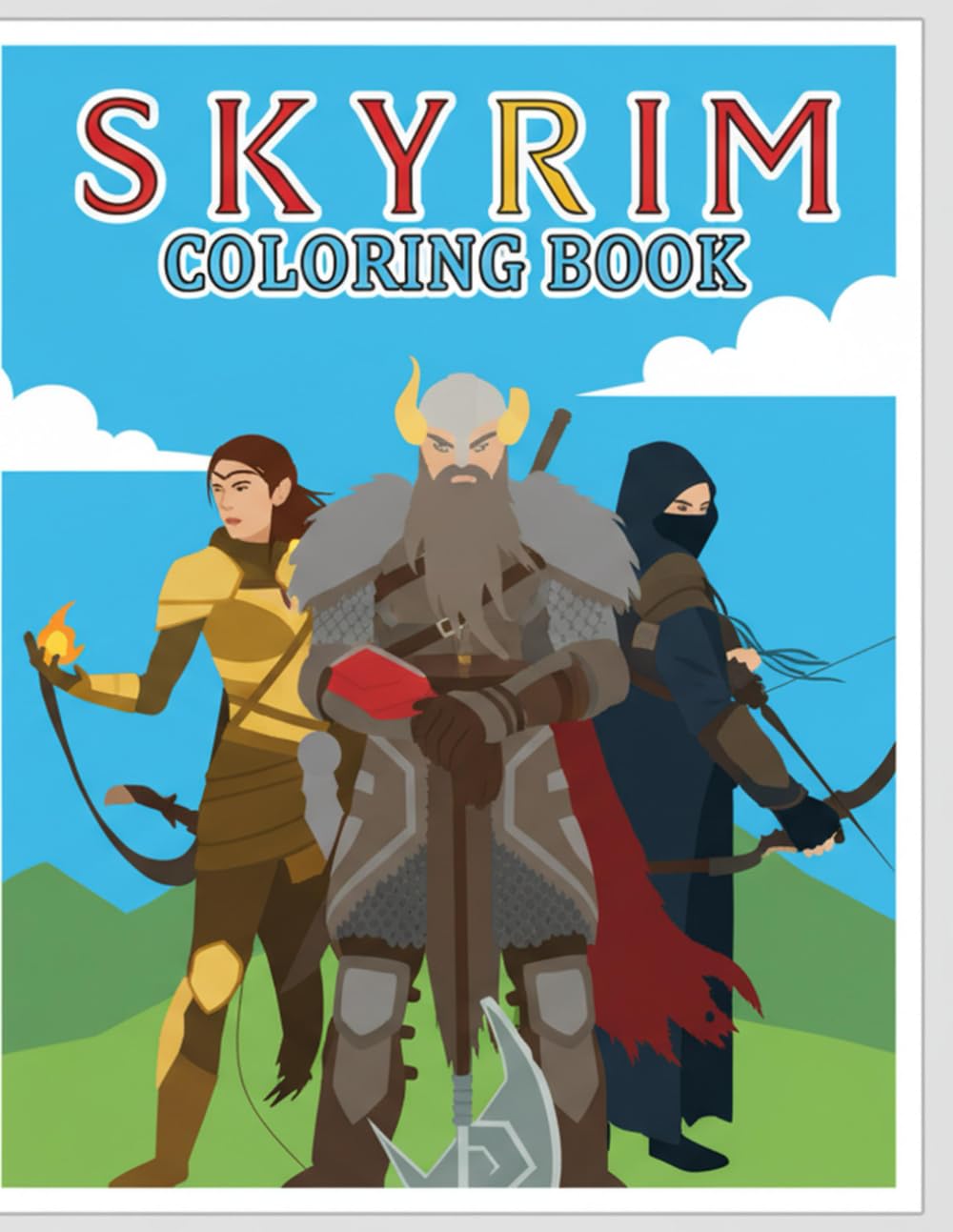 Coloring Book: A Creative Journey Through Playful Themes, Designed for Budding Artists