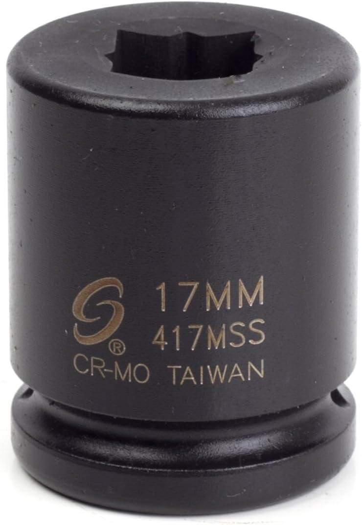 Sunex 417mss 3/4-Inch Drive 17-Mm Double Square Impact Socket : Tools & Home Improvement