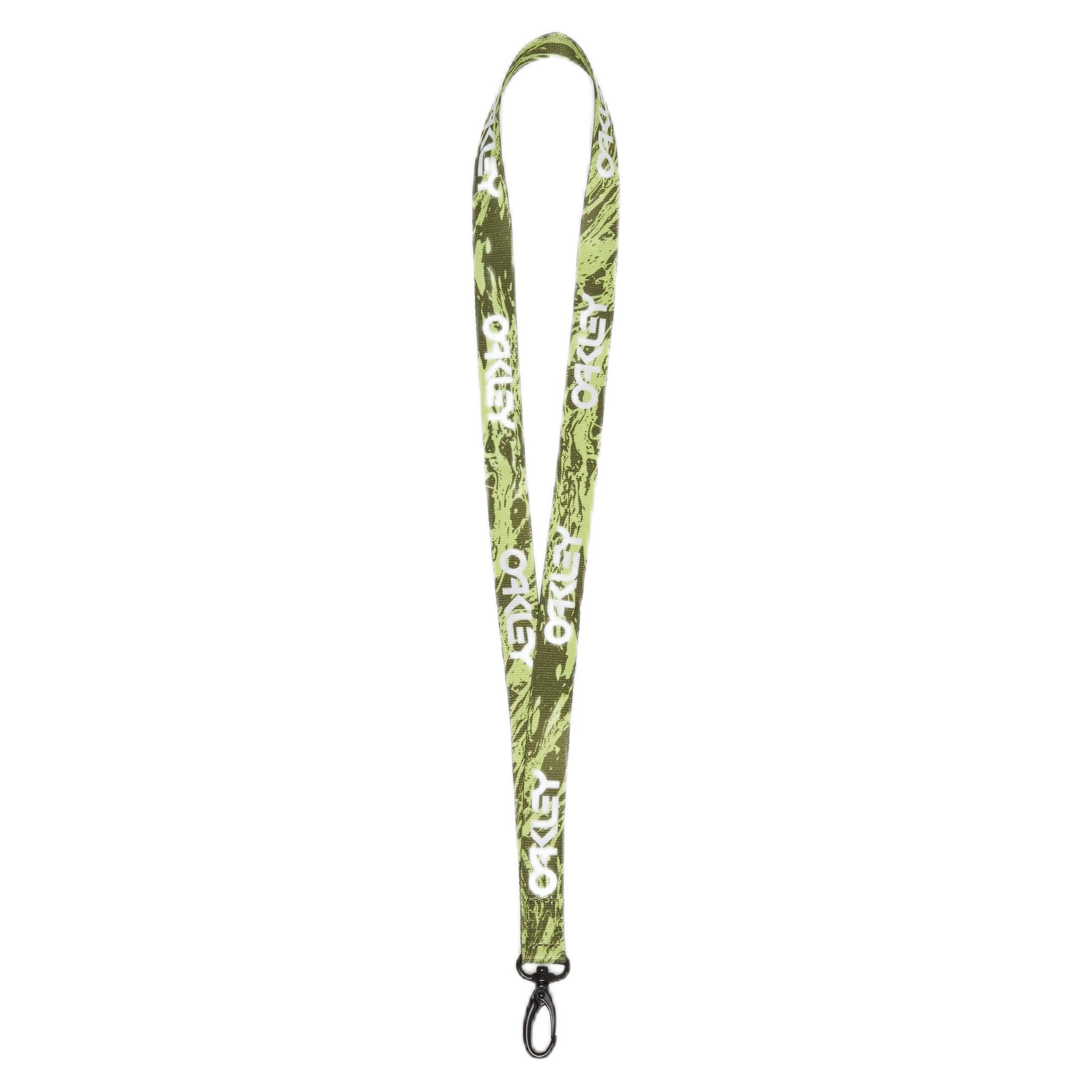 Oakley Mens Wanderlust Lanyard, Duality Swirl Light Green, One Size