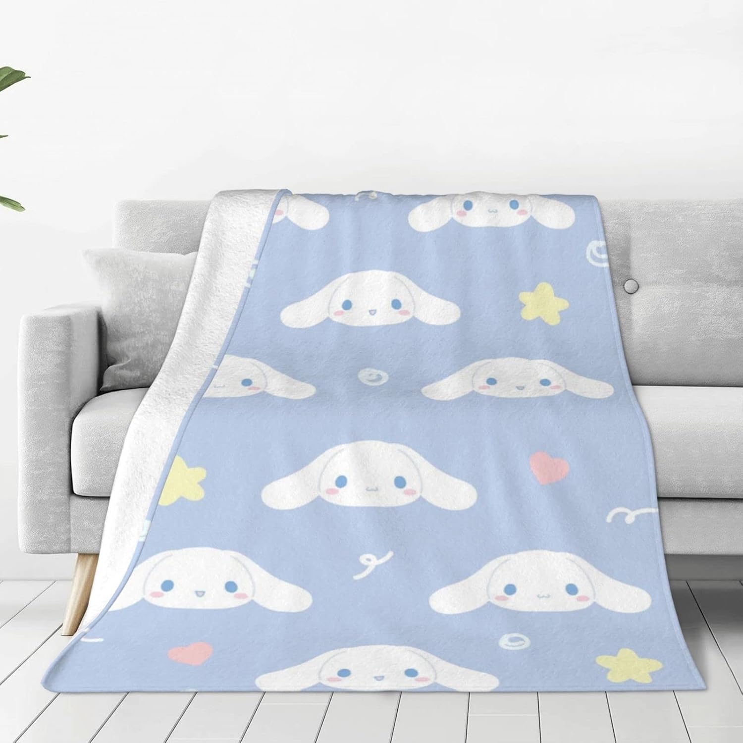 Kawaii Blanket Cute Cartoon Blanket Anime Blanket Soft and