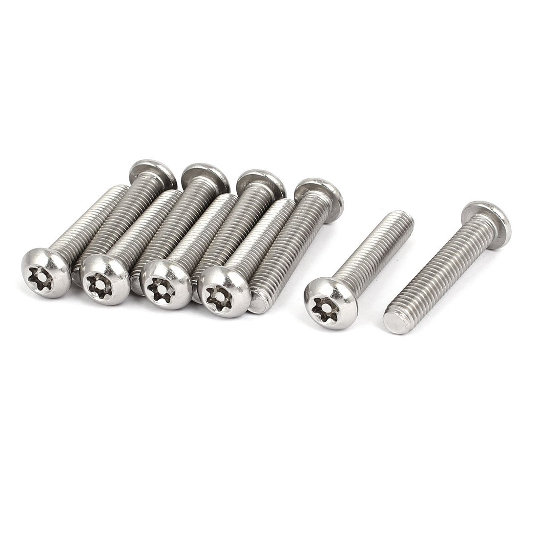 Vis Inviolable M8x40mm Torx Bouton Antivol en Acier Inox pour Protéger Vos Équipements