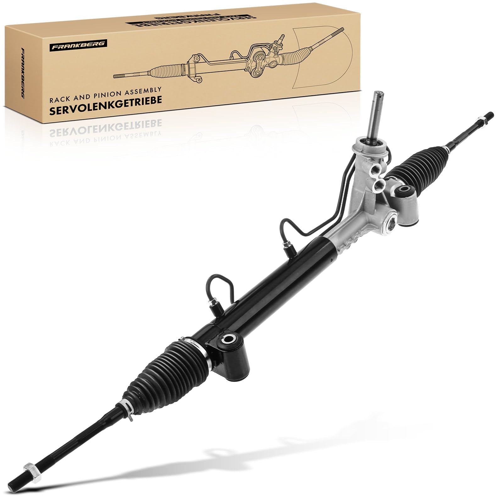 Frankberg Lenkgetriebe Servolenkgetriebe Hydraulisch für Linkslenker Kompatibel mit Astra H L48 1.6L-1.9L 2004-2014 Astra H Caravan L35 1.4L-2.0L 2004-2014 Astra H Astra J Zafira B Replace# 93179548