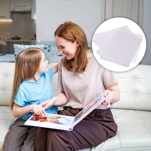 Thermal Laminating Pouches, 50 Pack Laminating Sheets for A4 A5 A6, 160 Micron (2 x 80 Micron), Round-Corner Design, Various Size Lamination Sheet Paper for use at School or in The Office