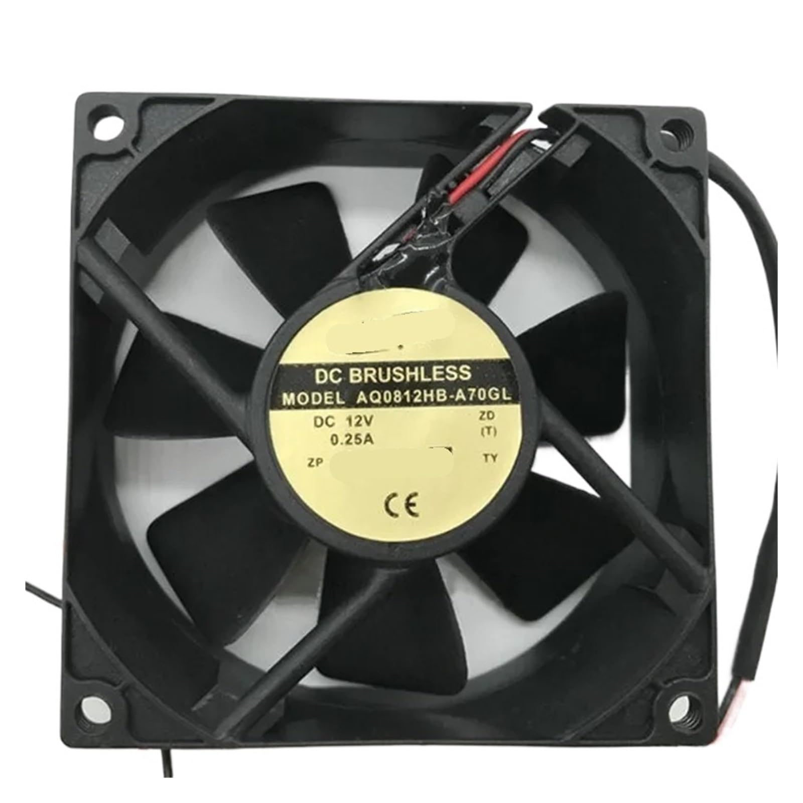 YMUGUEGH AQ0812HB-A70GL 8025 12V 0.25A 8cm waterproof cooling fan