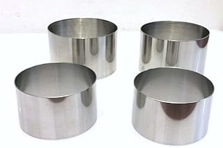 Plating/forming Stainless Steel Ring Mold Sets (4 rings)