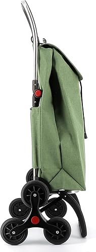 Vista 177 de ROLSER Carrito de compras plegable con ruedas Carro plegable personal plegable para comestibles Duradero y portátil Verde
