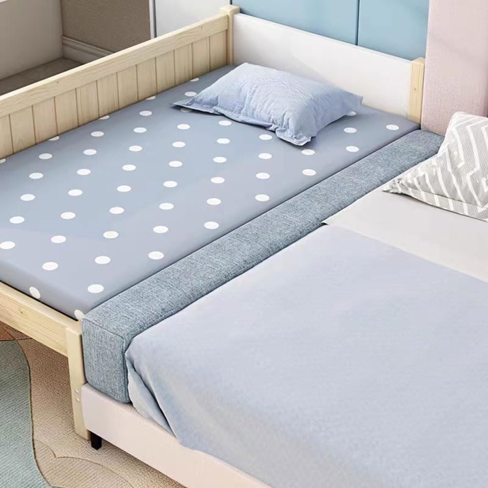 Riempitrice per Letto Lungo di Dimensioni Personalizzate, Letto Gap Filler Testiera Cuscino, Chiudere Lo Spazio tra Materasso e Testiera o Parete per letto Singolo Matrimoniale King(Biancheria)
