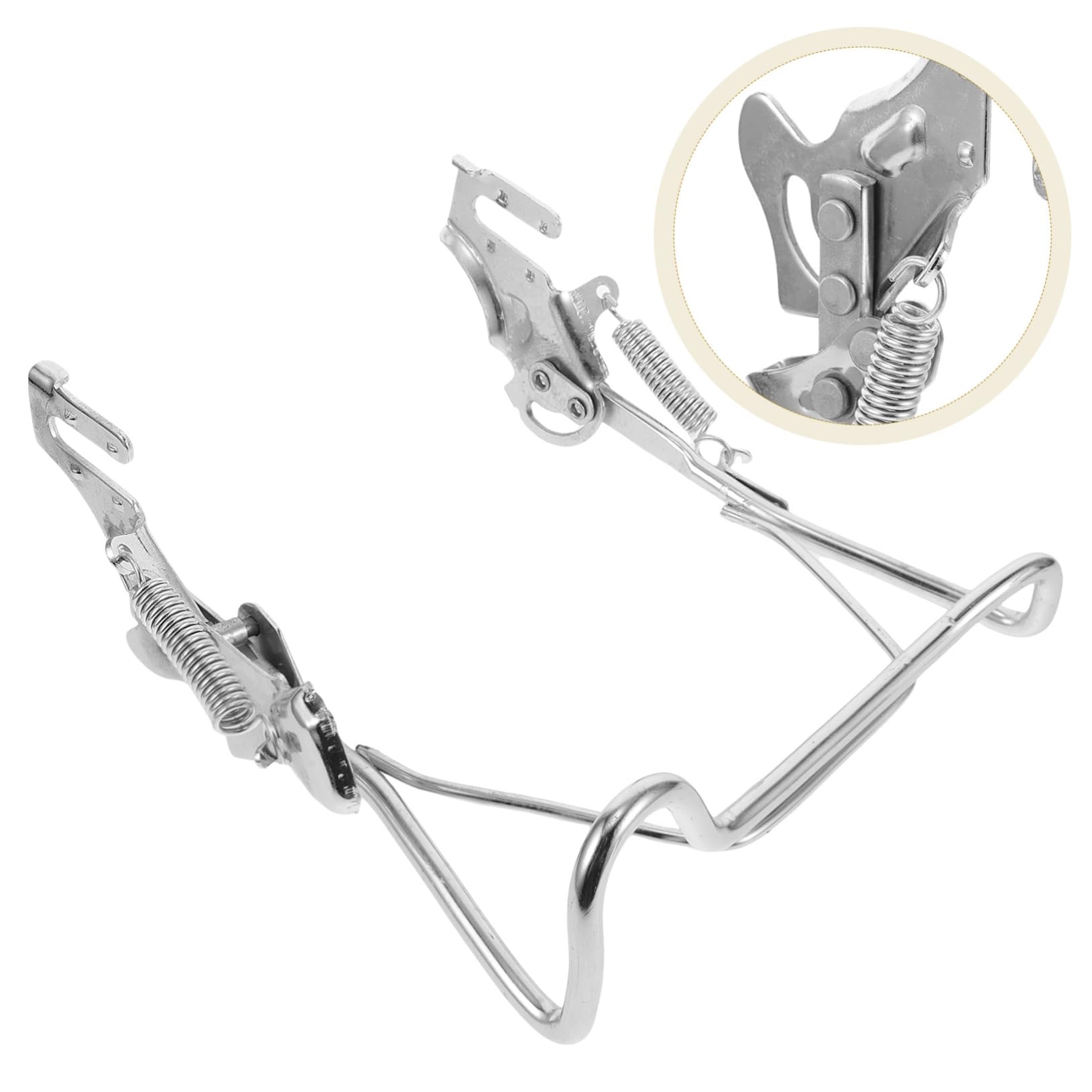KOMBIUDA Béquille Double en Alliage D'aluminium pour Scooter Électrique Accessoire De Stationnement pour Pièces De