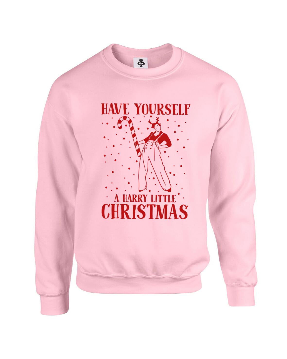 Taylor Brown have yourself a harry little christmas xmas Unisex Funny Adults Sweatshirt Jumper Baby Pink
