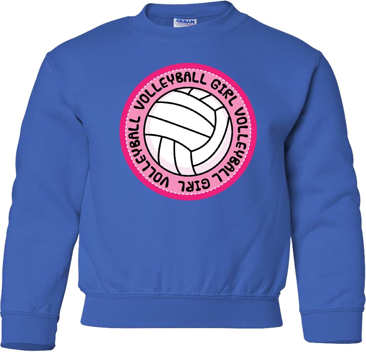 inktastic Volleyball Girl Youth Sweatshirt