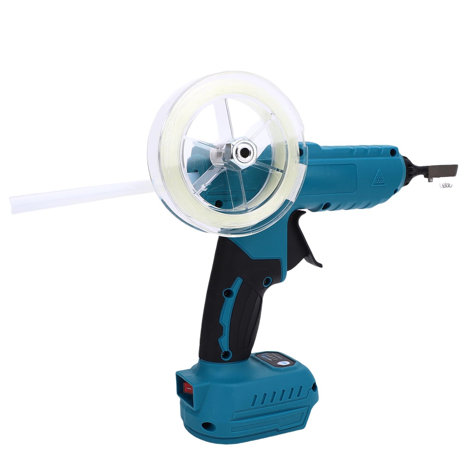 Jeffergarden Pistolet do Klejenia światłowodowego Pistolet do Klejenia na Gorąco Niewidocznego Okablowania światłowodowego FTTR z Wyciętym Portem Kleju i Gniazdem Wyjściowym światłowodu