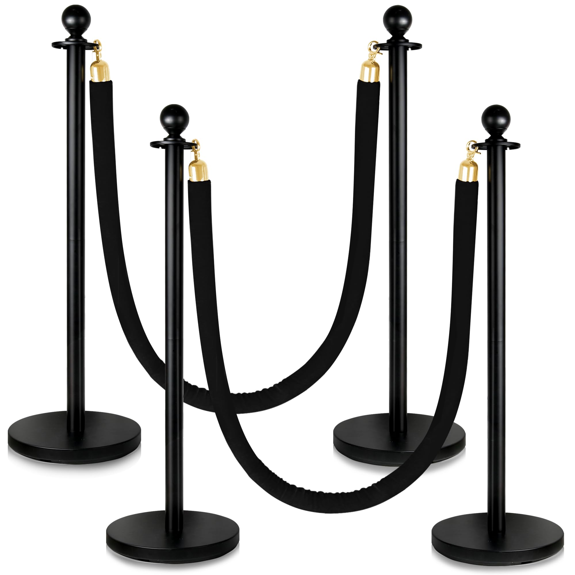 Stanchions & Velvet Ropes - Crowd Control Barriers -8
